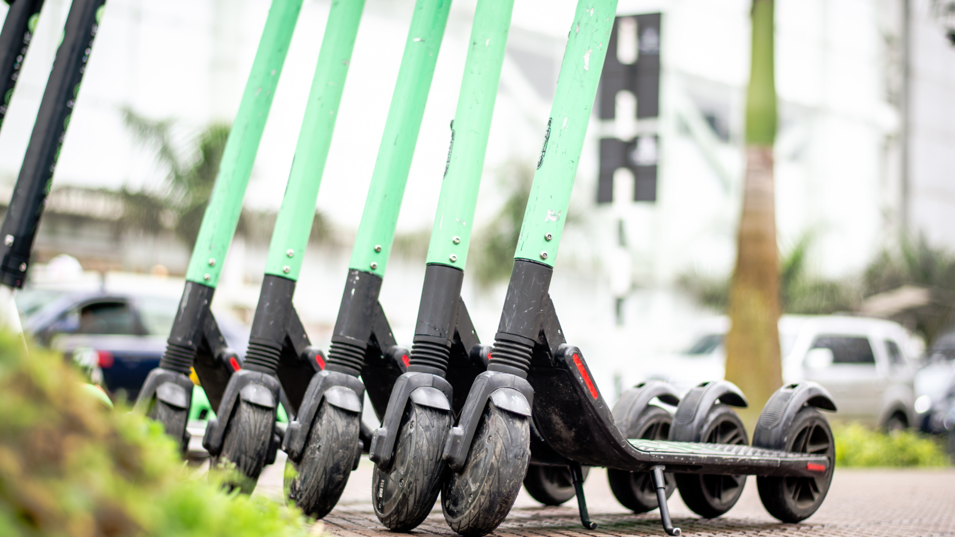 Image showing electric scooters.
